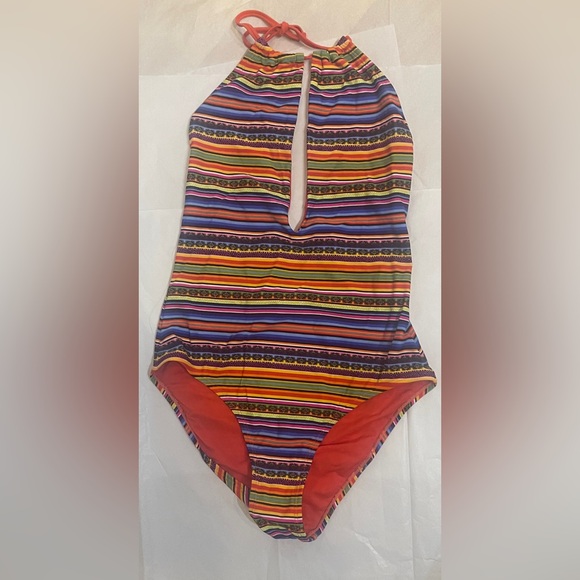 Gianni Bini Other - Gianni Bini Multicolor Striped Bathing Suit